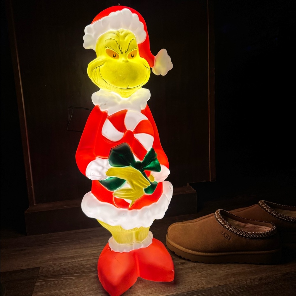 Blow mold grinch! 24 inch’s tall